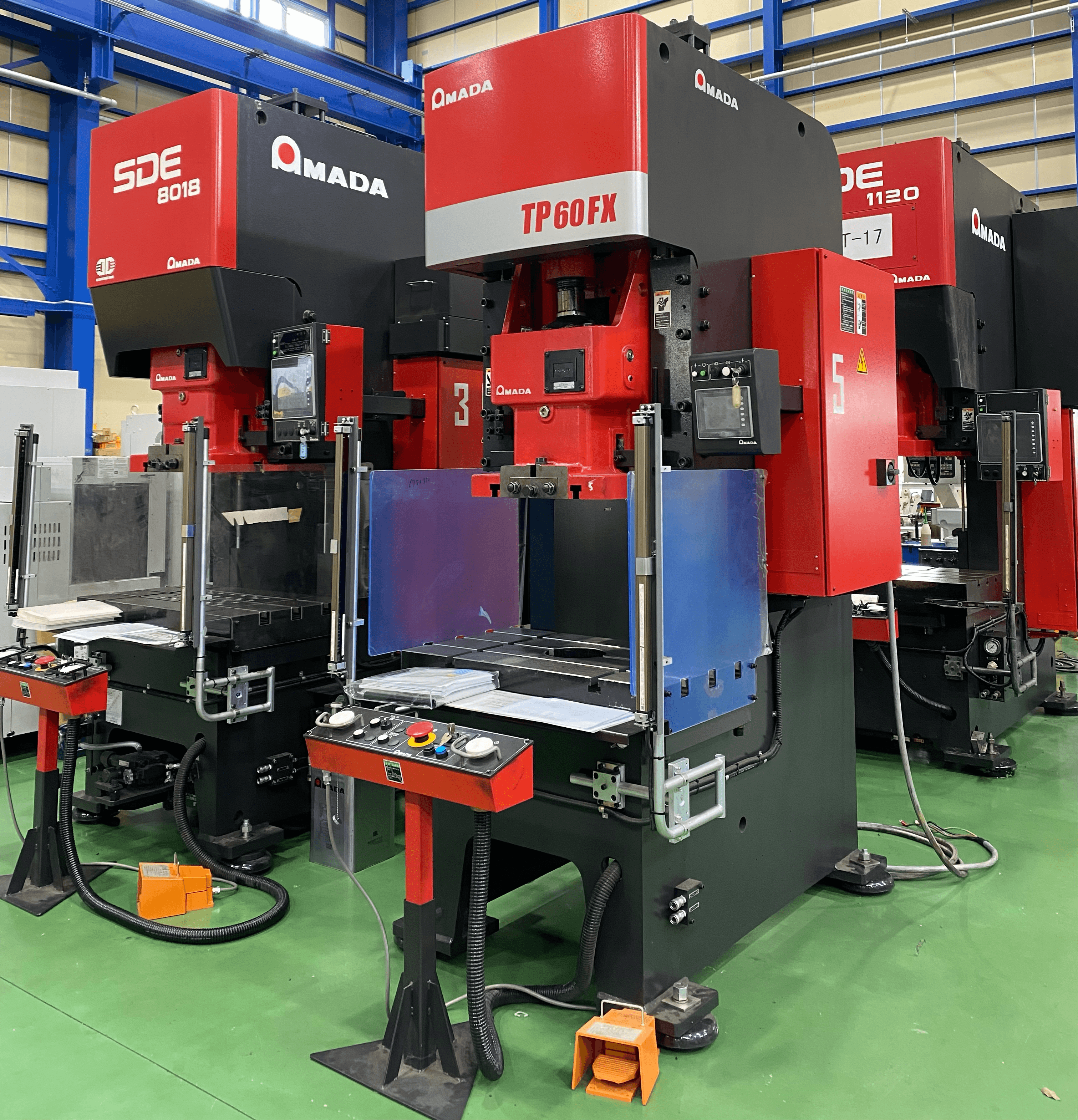 Maintained industrial and agricultural machinery