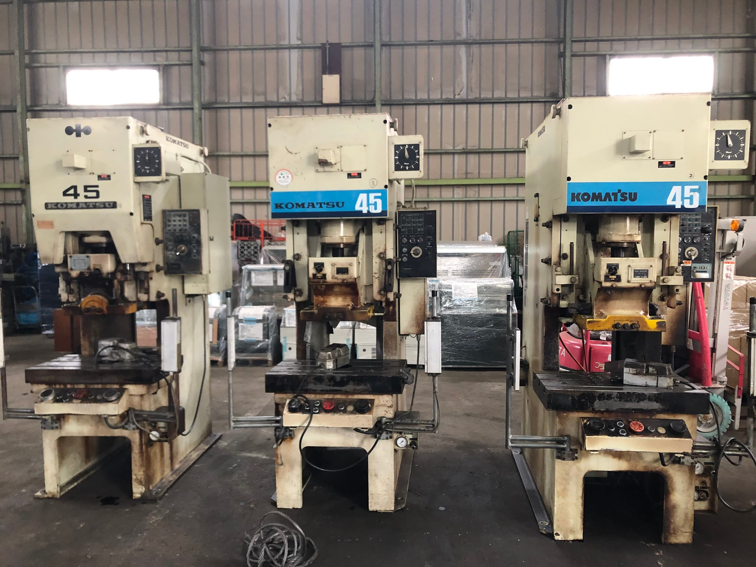 Komatsu OBS & Mechanical C-Frame Presses (45t - 150t) - Image 1